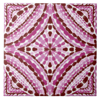 Mediteranisch rosa Mosaike Handgemalt Fliese