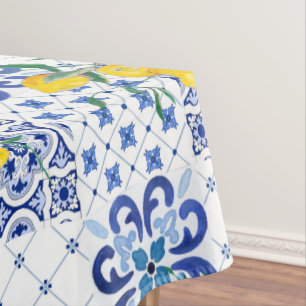 Mediterran, Amalfi-Stil, einfache Plätze Tischdecke