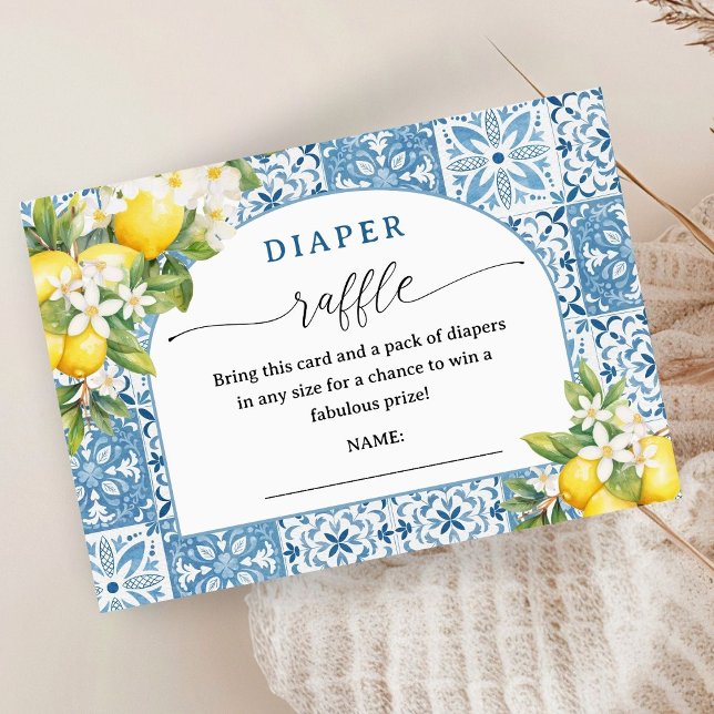 Mediterrane Babydusche Windelwaschmaschine Begleitkarte (Von Creator hochgeladen)