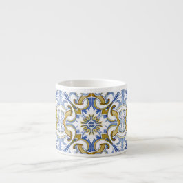 mediterrane Fliesen, Majolika, sizilianischer Stil Espressotasse