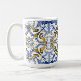 mediterrane Fliesen, Majolika, sizilianischer Stil Kaffeetasse