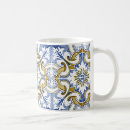 mediterrane Fliesen, Majolika, sizilianischer Stil Kaffeetasse