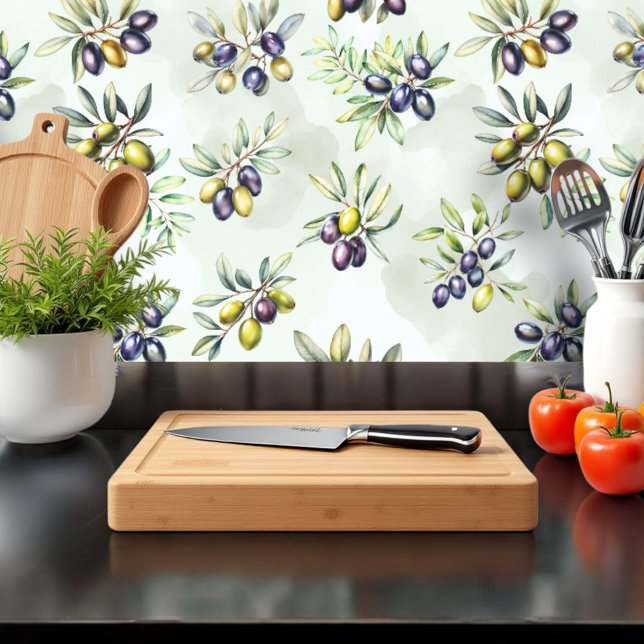 mediterrane Olivenhaine Tapete (Von Creator hochgeladen)