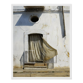 Mediterrane Stille Poster