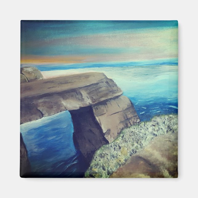 Mediterranean Landscape Magnet (Vorne)