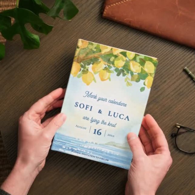 Mediterranean Lemon Grove Coastal Wedding (Mediterranean Lemon Grove Coastal Wedding)