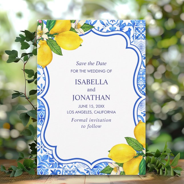 Mediterranean Love: A Wedding Celebration Save The Date (Von Creator hochgeladen)