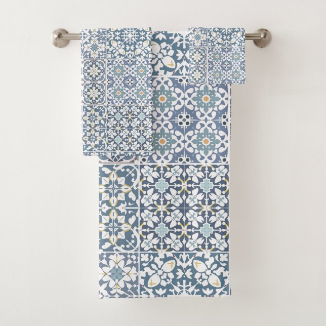 Mediterranean Tiles, Moroccan, Majolica, Azulejo (En situation)