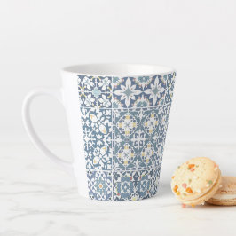 Mediterranean Tiles, Moroccan, Majolica, Azulejo Milchtasse