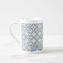 Mediterranean Tiles, Moroccan, Majolica, Azulejo Prozellantasse