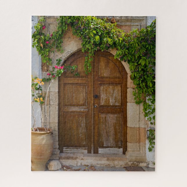 Mediterranean Wooden Door Puzzle (Vertikal)