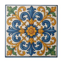 Mediterraner Blumenstil