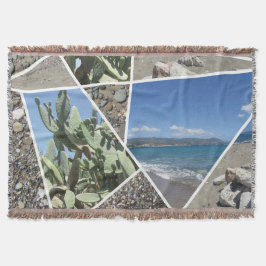 Mediterranes Collage Design Decke