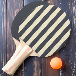 Mediterranes graues Polo Striping und Solid Tischtennis Schläger
