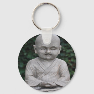 Meditieren des Buddah Statuen-Fotos Schlüsselanhänger
