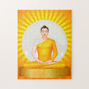 Meditieren des Buddha-Puzzles