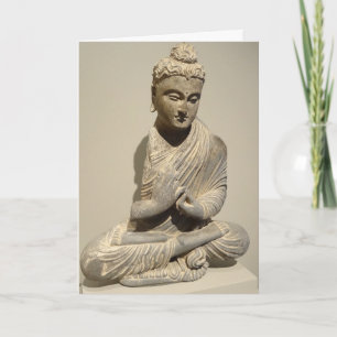 Meditierende Buddha-Zen-inspirierend Karte