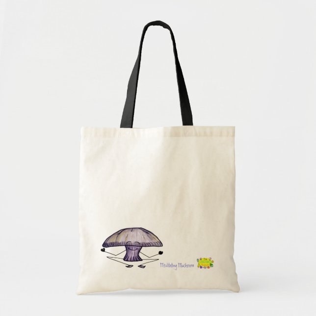 Meditierende Pilztasche Tragetasche (Vorne)