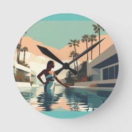 MEDITUNG Nr. 1 Runde Wanduhr