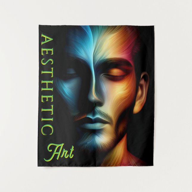 Medium (50" x 60") Tapestry Wandteppich (Vorderseite)