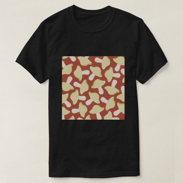 Medium mushroom pattern 1 T-Shirt (Design vorne)