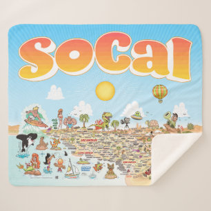 Medium SoCal Sherpadecke