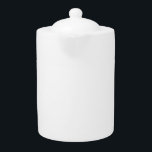 Medium Teapot<br><div class="desc">Dieses Design ist minimalistisch und kann leicht mit Ihrem Foto und Text aktualisiert werden. Wenn Sie Hilfe benötigen,  kontaktieren Sie mich bitte über den unten stehenden Massageknopf und ich werde Ihnen gerne weiterhelfen.</div>