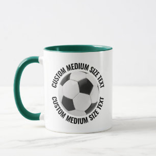 Medium Text JÄGERGRÜN Kombination 11oz Individuell Tasse