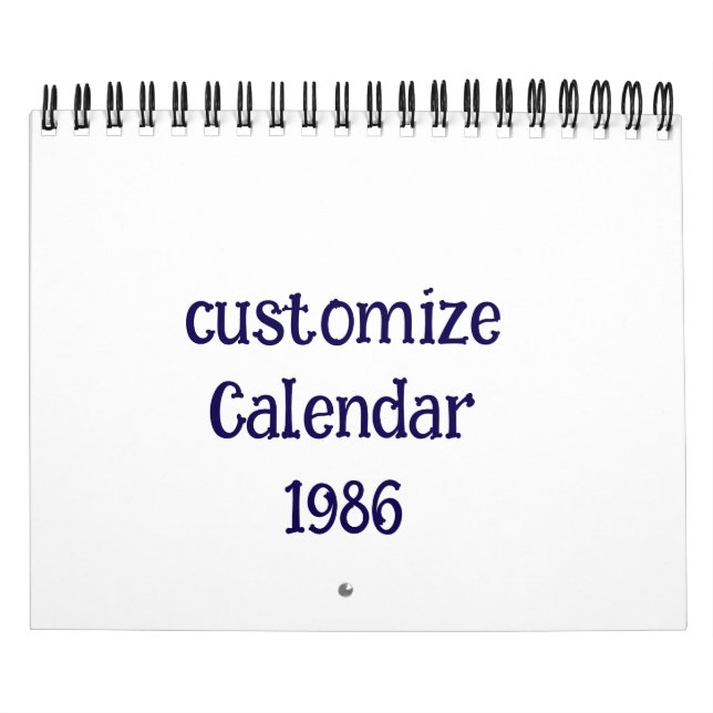 Medium Two Seite klein anpassen Kalender (Titelbild)