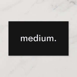 Medium Visitenkarte