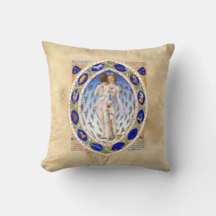Medizin Astrologie Alchemy Manuskript Kissen