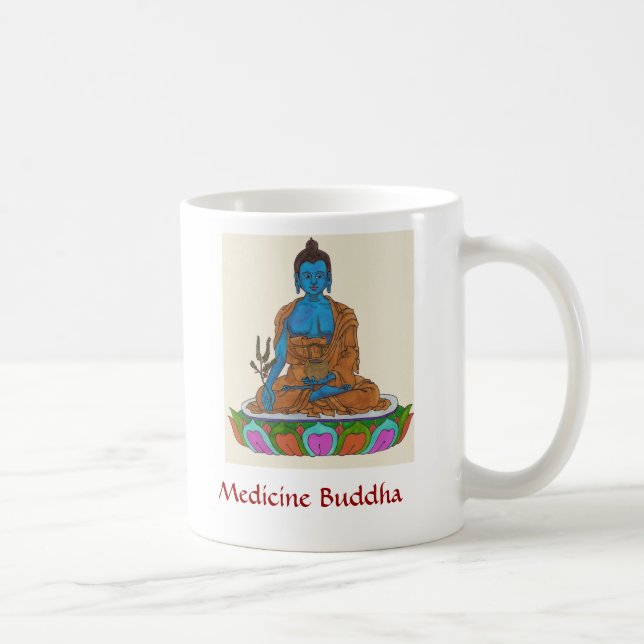 Medizin Buddha Kaffeetasse (Rechts)