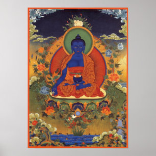Medizin-Buddha-Plakat Poster