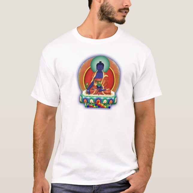 Medizin-Buddha-T-Shirt T-Shirt (Vorderseite)