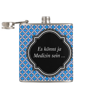 Medizin Flachmann