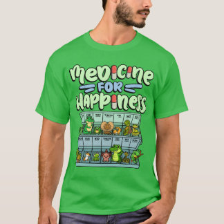 Medizin für Glück Reptil Wildtier Tier fri T-Shirt