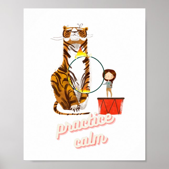 Medizin für Kinder Kunst Poster (Vorne)