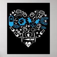 Medizin - Herz aus der Medizintechnik