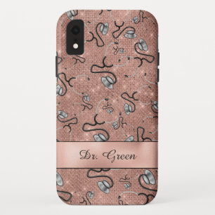 Medizin, Krankenpflege, Doktor-bezogene Stethoskop Case-Mate iPhone Hülle