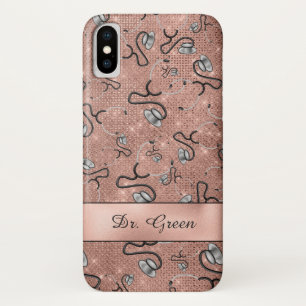 Medizin, Krankenpflege, Doktor-bezogene Stethoskop Case-Mate iPhone Hülle