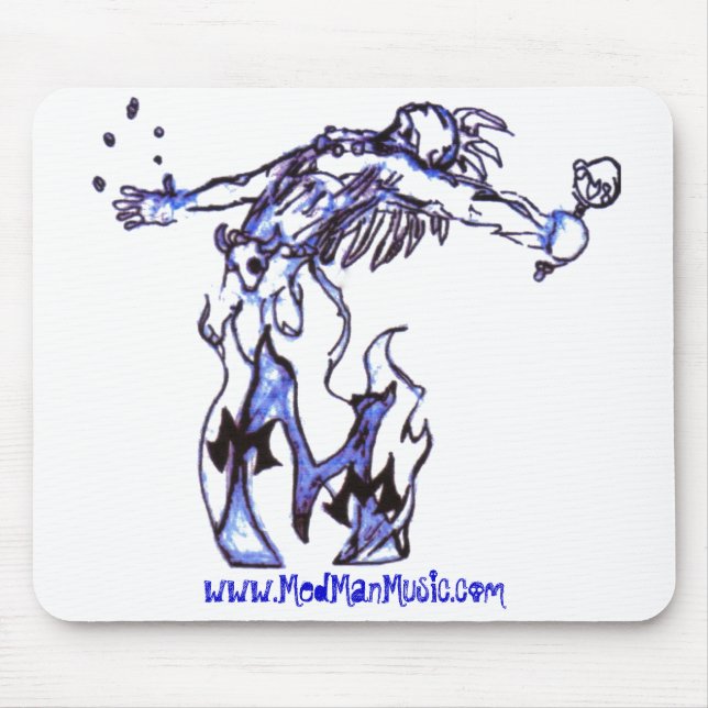 Medizin-Mann-Musik - Logo Mousepad (Vorne)