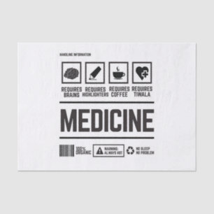 Medizin Seidenpapier