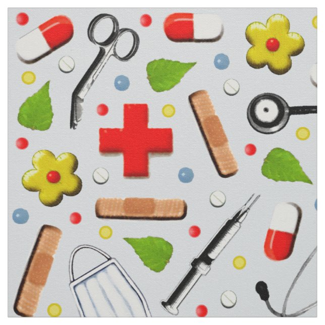Medizin Stoff (Muster)