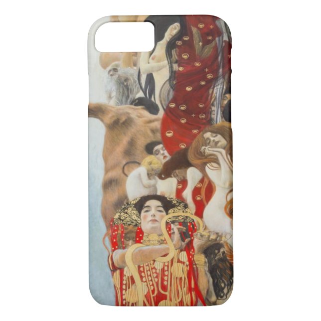 Medizin von Gustav Klimt Case-Mate iPhone Hülle (Rückseite)