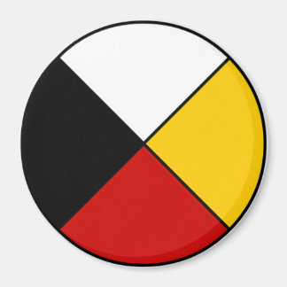Medizin Wheel Magnet