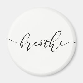 Medizin Yoga Minimalistisch Magnet