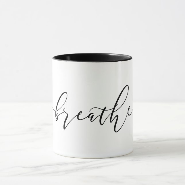 Medizin Yoga Minimalistisch Tasse (Zentrum)