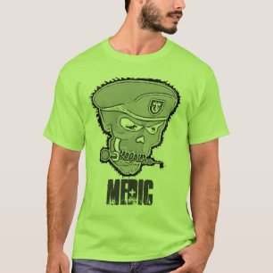 MEDIZINER Schädel-Shirt T-Shirt