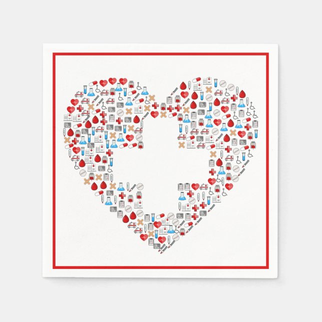 medizinisch serviette (Vorderseite)