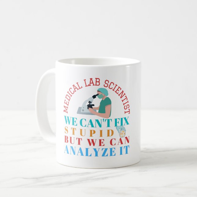 MEDIZINISCH-TECHNISCHER LABORATORIUMSASSISTENT KAN KAFFEETASSE (Vorderseite Links)
